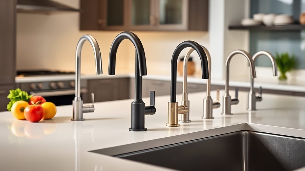 affordable pull down faucets