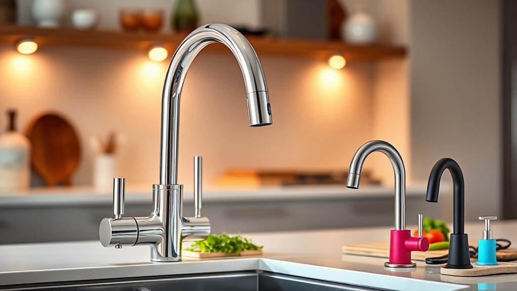 affordable pull out kitchen faucets