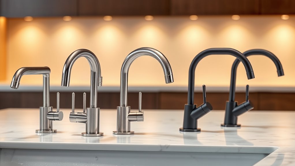 affordable stylish pull down faucets