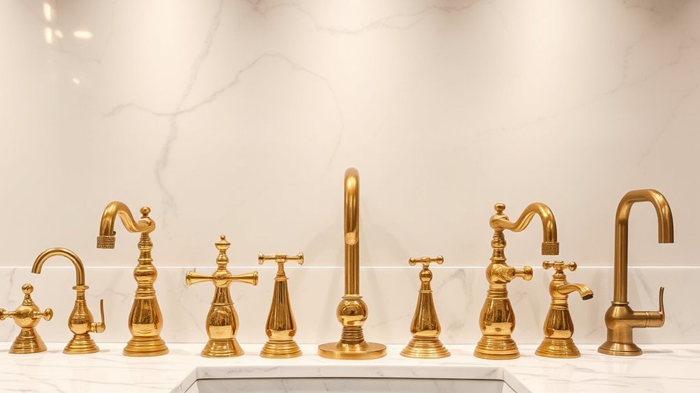 brass faucets elevate spaces