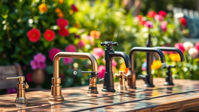 durable stylish outdoor faucets