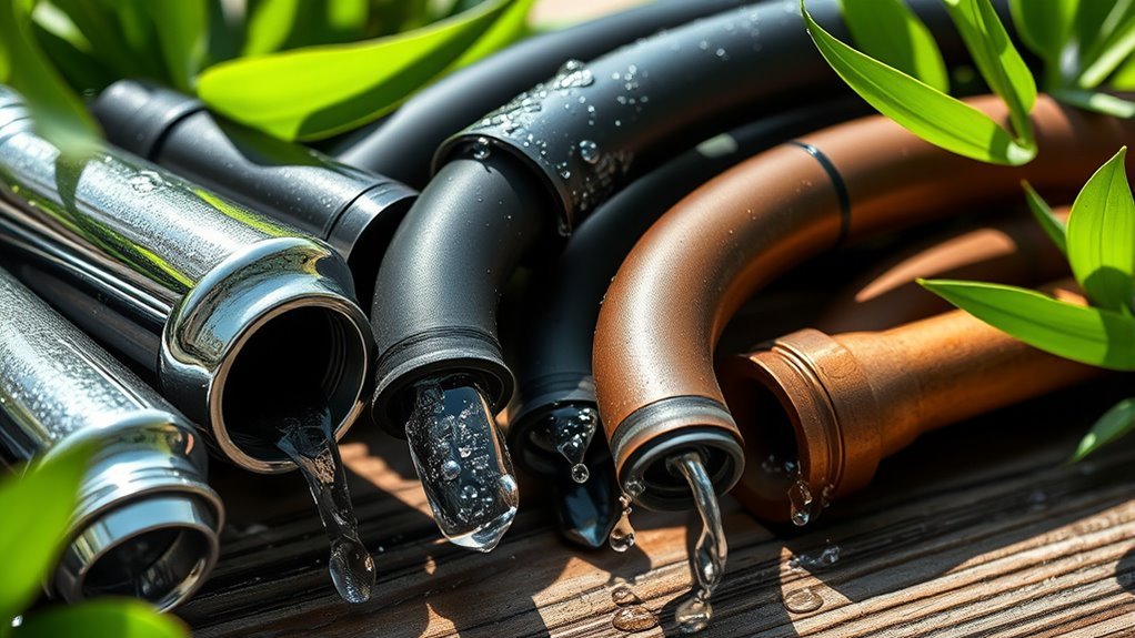 durable underground faucet pipes