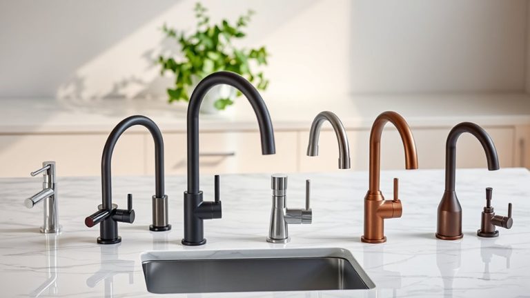 premium kitchen faucet styles
