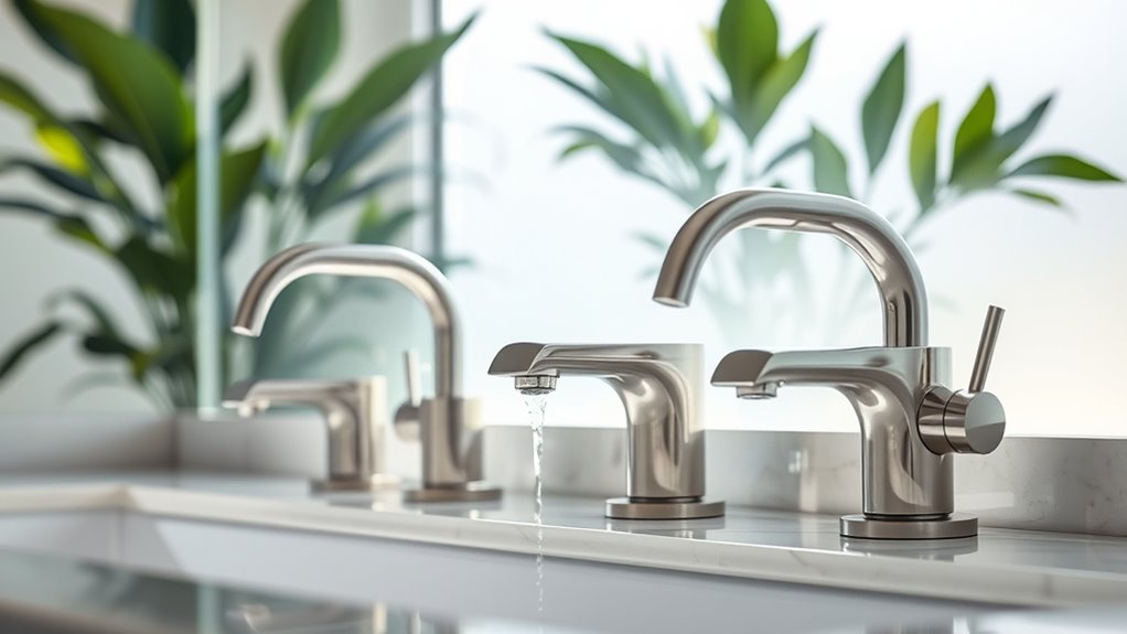 premium stainless faucets selection