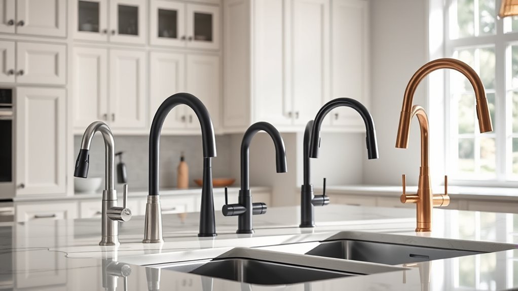pro style kitchen faucets