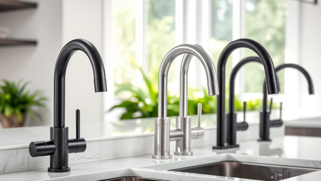 stylish and functional faucets