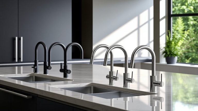 stylish pull out faucets