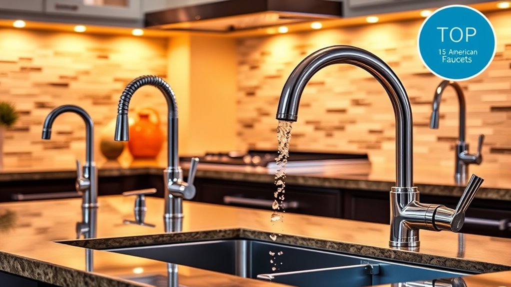 top american kitchen faucets