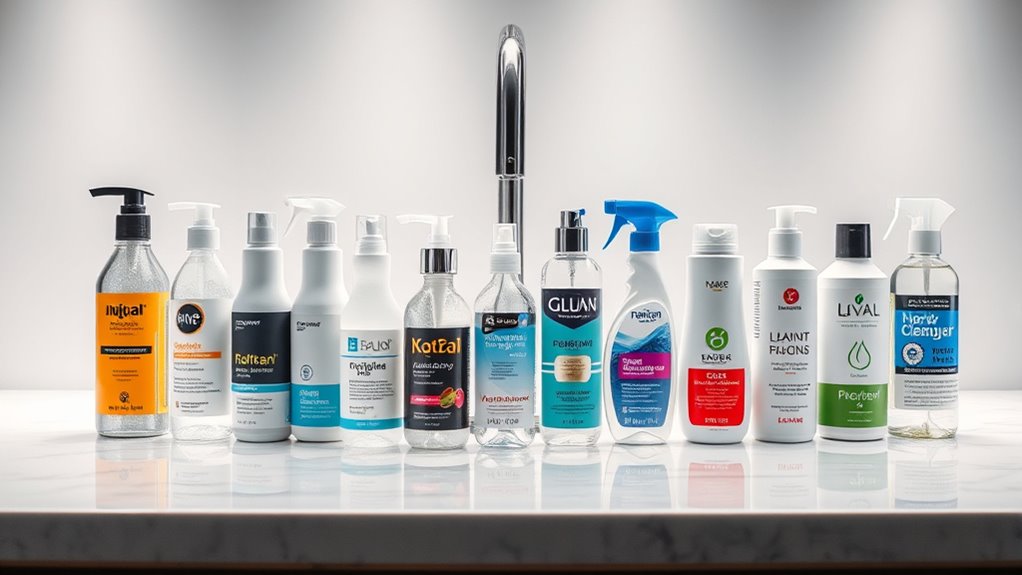 top chrome faucet cleaners