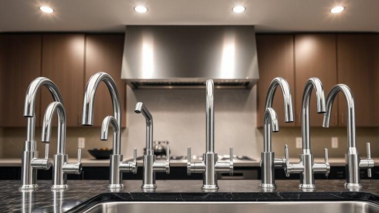 top commercial kitchen faucets
