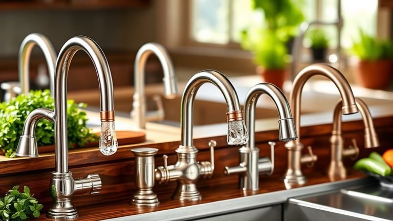 top farm sink faucets