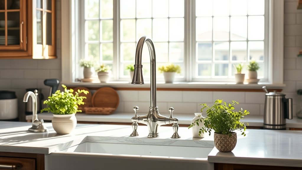 top farmhouse kitchen faucets