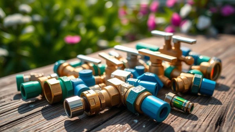 top garden faucet fittings