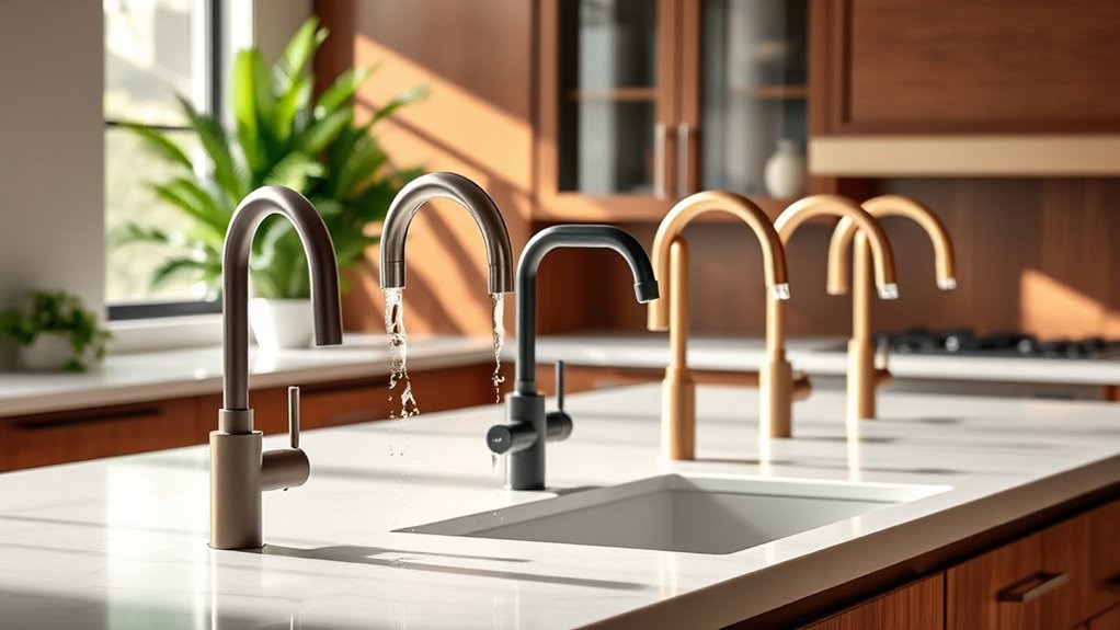 top pull out faucets