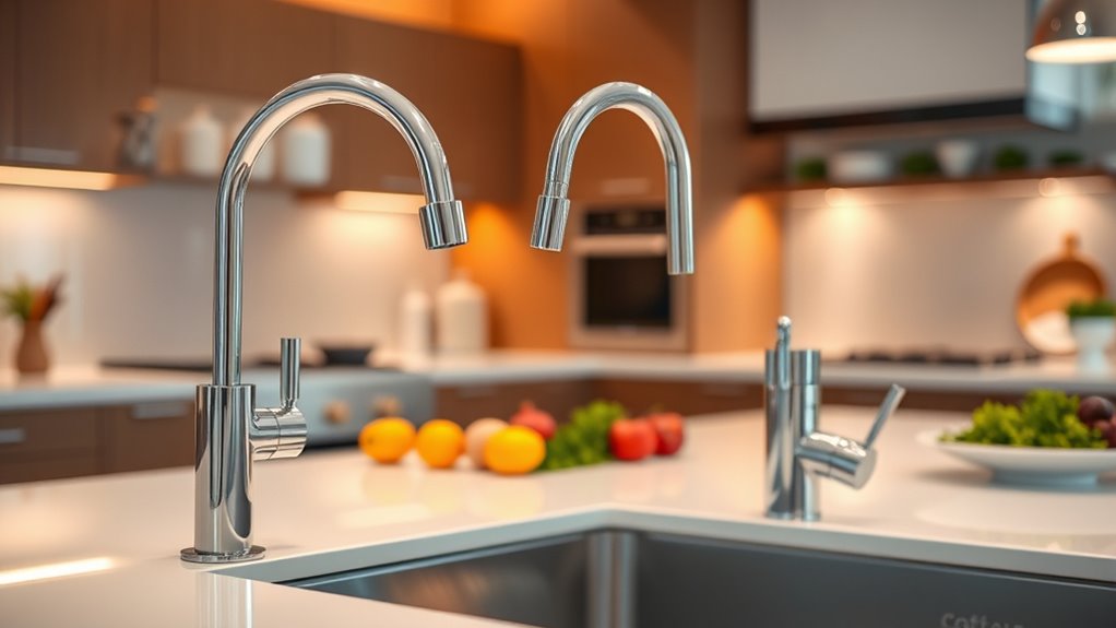 top pull out faucets