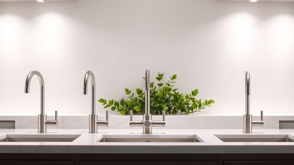 top pull out kitchen faucets