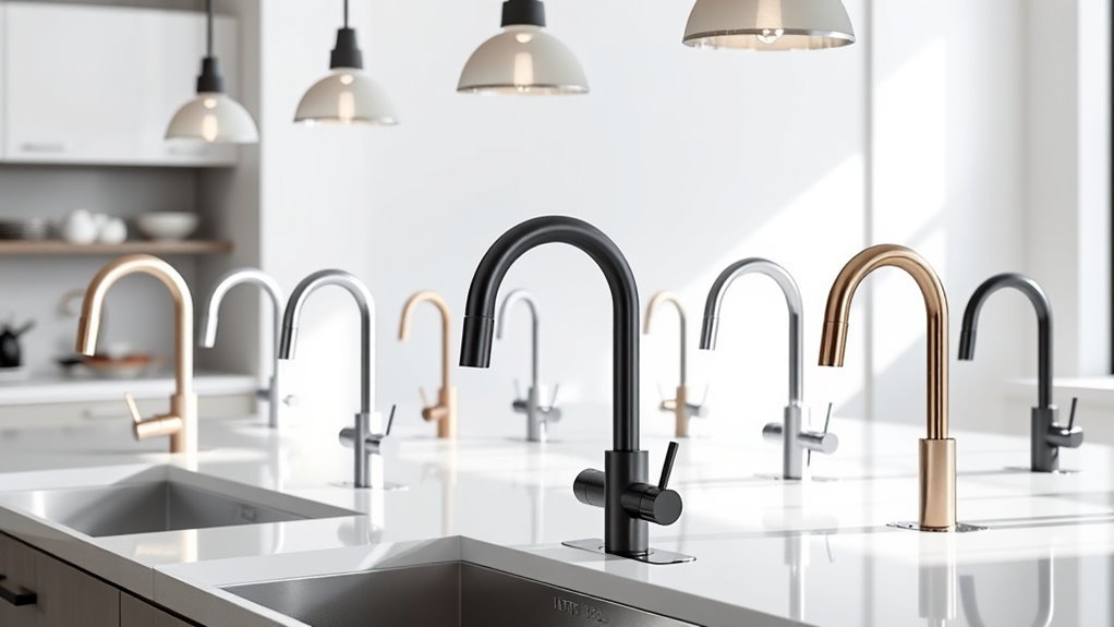 top two handle kitchen faucets