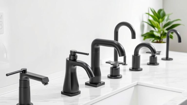 affordable matte black faucets