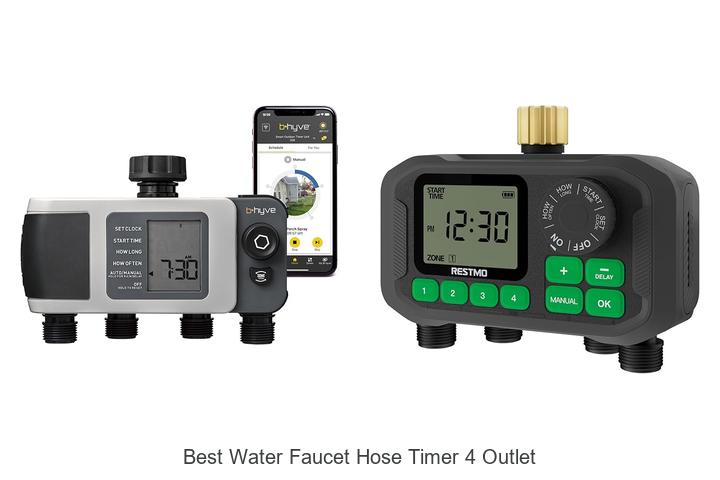 Best Water Faucet Hose Timer 4 Outlet That Saves Water Fast