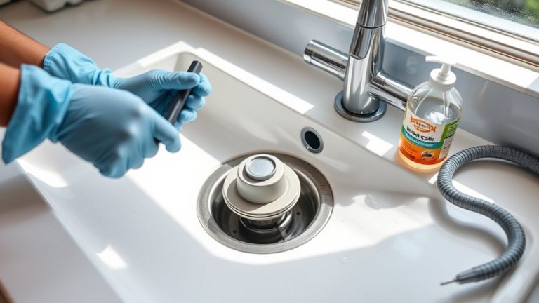 effective kitchen drain unclogging