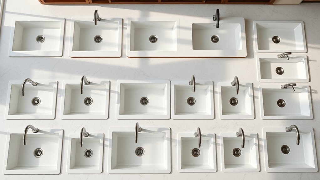 ideal sink sizes 2026