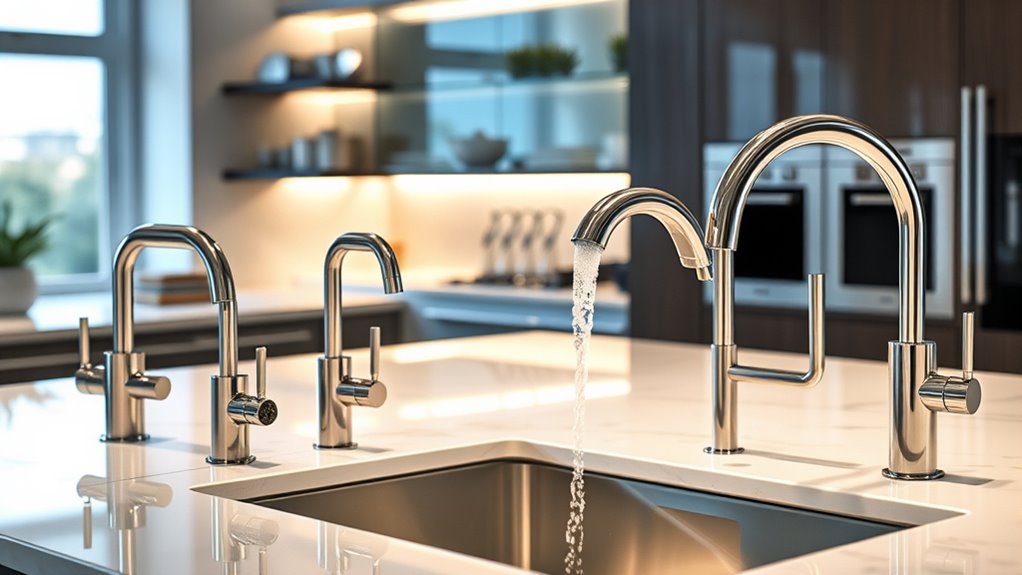 innovative touch technology faucets