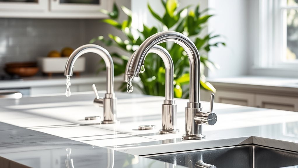 spot resistant kitchen faucets