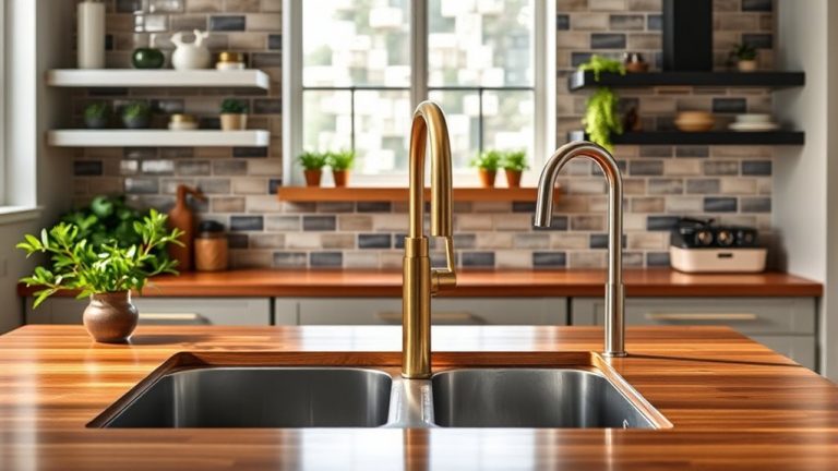 stylish kitchen faucet trends