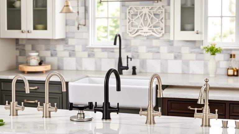 stylish kitchen faucet trends