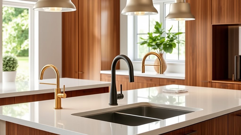 stylish kitchen faucets 2026
