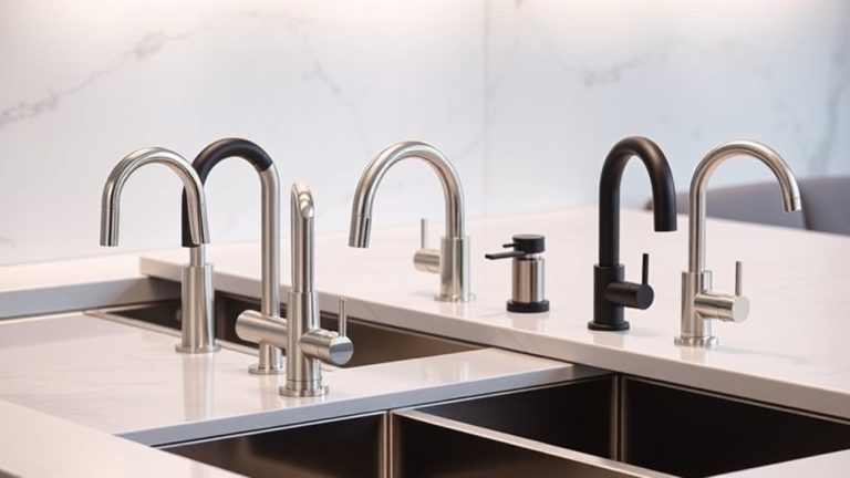 stylish single hole bar faucets