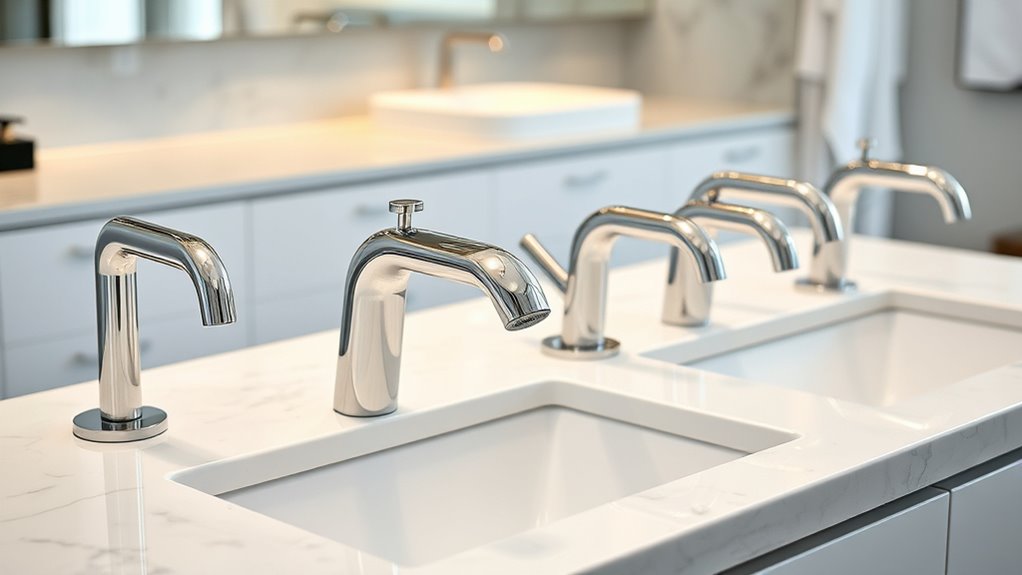 top bathroom faucet trends