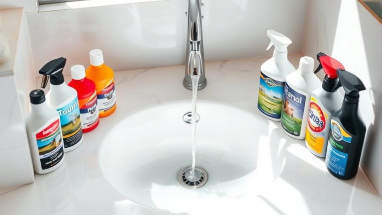 top bathroom sink drain cleaners