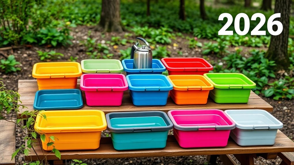 top collapsible camping sinks