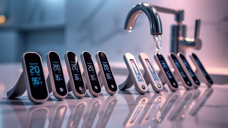 top faucet water thermometers