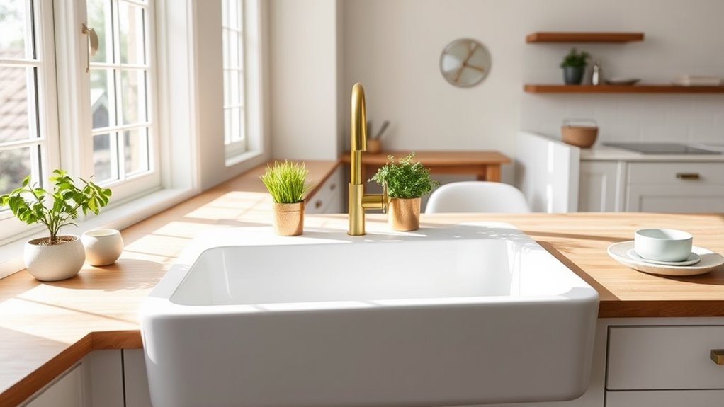 top fireclay sink selections
