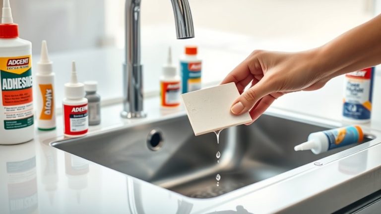 top kitchen sink adhesives