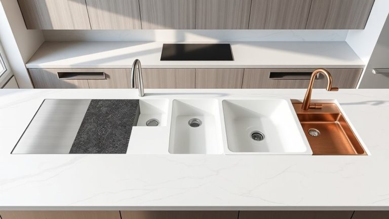 top kitchen sink material choices
