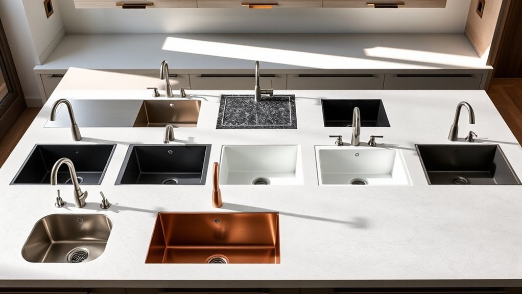 top kitchen sink material picks