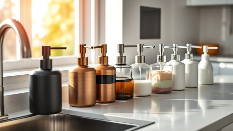 top kitchen sink soap dispensers