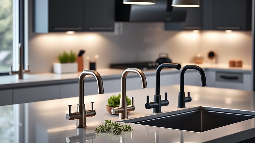 top modern kitchen faucets