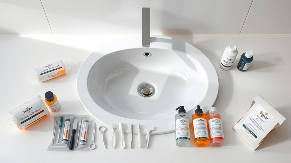 top porcelain sink repair kits