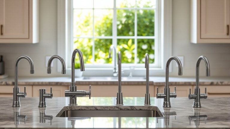 top pull out kitchen faucets