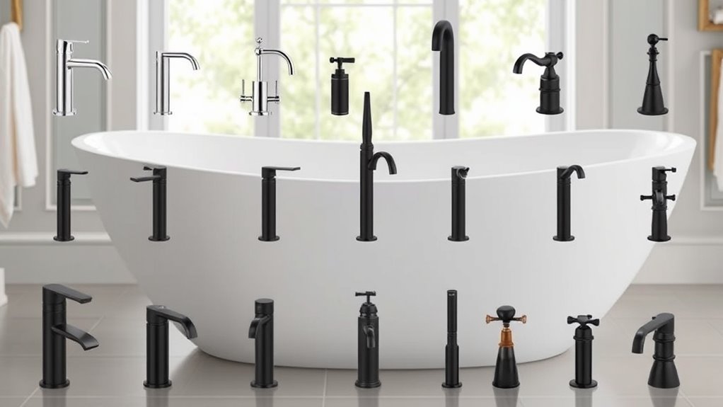 top roman tub faucets
