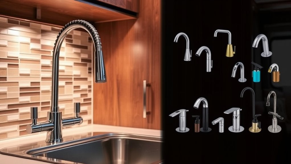 top rv kitchen faucets
