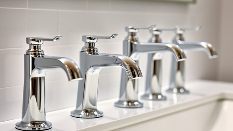 top short lavatory faucets