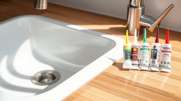 top sink caulk choices