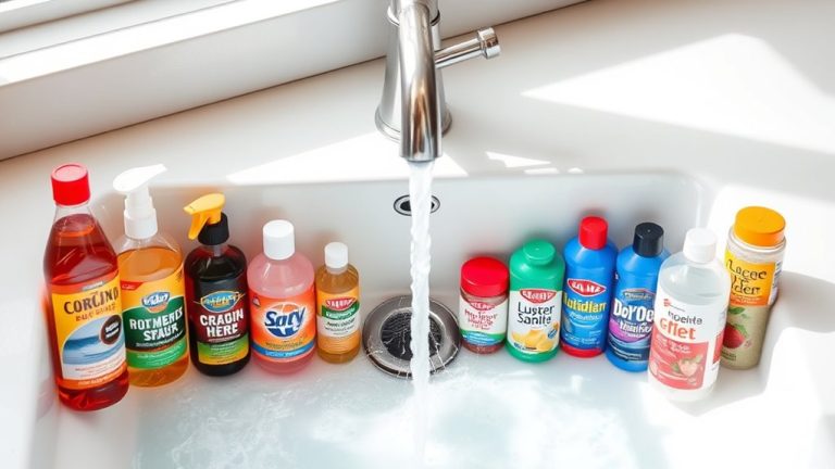 top sink drain cleaning products