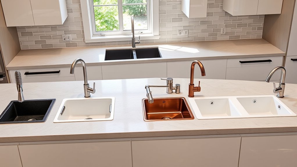 top sink material choices