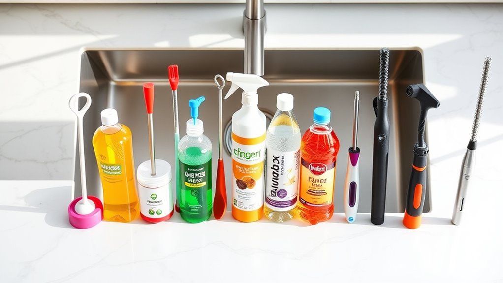 top sink unclogging products